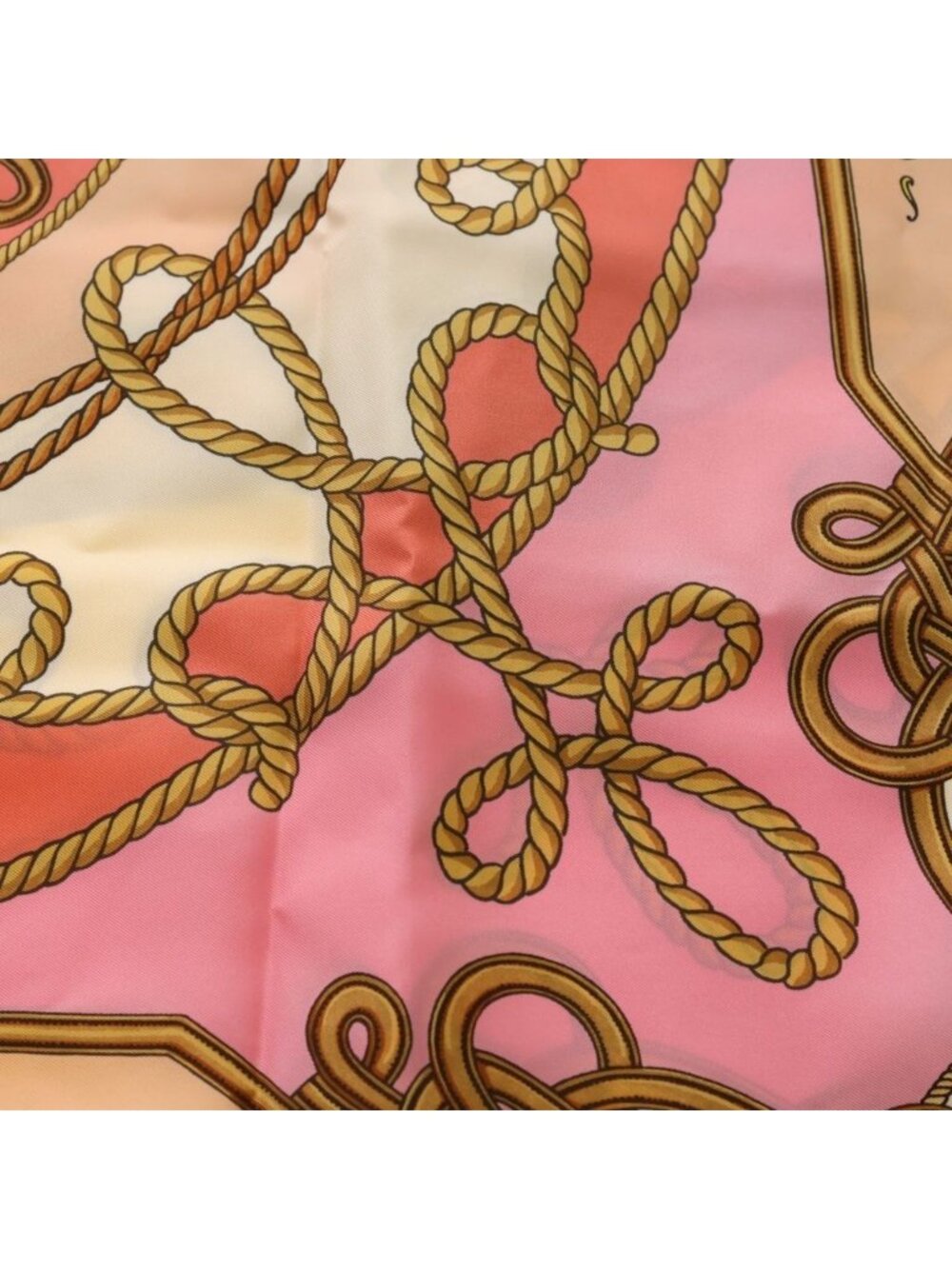 Gucci Optical Silk Scarf Bandana Pink White - Picture 2 of 6